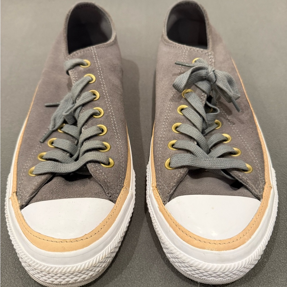 BRAND NEW RARE Converse Gray Suede Chuck Taylor All Star Size: M9.5 W11.5